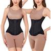 Yixinly Waist Trainer Donna, Pancera Contenitiva Corsetto Stringivita Fascia Contenitiva Pancia Donna Cintura Post-Parto Cintura Modellante a Forma di U Nero (XL)