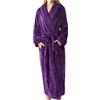 MJGkhiy Vestaglia Invernale Donna Calda Lunga/corta Morbido Manica Lunga Flanella Accappatoio Pigiama Kimono Vestaglia Con Cintura Elegante Camicia Da Notte Pigiama Loungewear Fleece Accappatoio