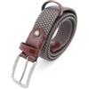 Navigare CINTURA UOMO e DONNA Cintura Uomo Senza Buchi, Modello Intrecciato Elasticizzato - Regolazione Continua E Comfort Quotidiano - Perfetta Per Look Casual.