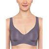 Sloggi Zero Feel Bralette Ex, Bustino Donna, Grigio (Mauve Grey), XS