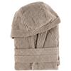 Ruoccohome Accappatoio Unisex in Spugna 100% Cotone 450 gr/mq - Modello con Cappuccio, Tasche e Cintura - Morbido, Super Assorbente per Casa, Spa e Sport - Varie Taglie e Colori