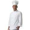 Peter's abiti da lavoro Giacca da cuoco, unisex a manica lunga, Bottoni antipanico estraibili, per panetteria, alimentari,pasticceria
