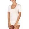 EGI Maglia Donna Lana Seta EGI Mezza Manica paricollo Intimo Caldo Termico Elegante Made in Italy, Art. 142