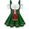 Generico Vestito Tirolese Donna, Oktoberfest Costume Donna, Dirndl Costume Tradizionale Bavarese, per Oktoberfest, Carnevale, Dirndl