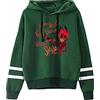 LKY STAR Unisex Sweatshirt Hazbin Hotel Merch per Ragazzi Ragazze Felpa con Cappuccio Cartoon Casual Hoodie