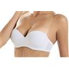 SIELEI Reggiseno a fascia con ferretto Sièlei 1580 coppe imbottite (2, Carne)