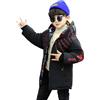 YHAVE-YHAVE Cappotto Invernale Ragazzo in Cotone per Ragazzo Giacca a Vento con Cappuccio per Bambino Giacca Calda Cartoon Double Sided