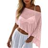 Generico Copricostume Donna Mare - Camicia Lunga Estiva Cotone Camicetta Scollo a V Copri Costume Da Spiaggia Sciolti Casual Bikini Cover Up Per Crociera Vacanze Tropicali E Giornate In Vacanza Al Foto