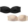 Victoria's Secret Reggiseno push-up senza spalline rosa da indossare ovunque, reggiseni da donna (32A-38DD)