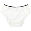 STARLY Mutandine per la Biancheria Intima monouso di Cotone da Uomo Mutande a Portata di Mano per Il Fitness da Viaggio Bianco (10pk) (Grande - Vita 88-100 cm)