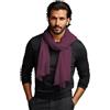 creazioni unique Sciarpa Uomo in Fibra di Bamboo Primavera Estate MADE IN ITALY - Foulard Sciarpa Uomo Leggera e Traspirante