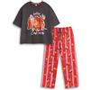 Disney Pigiama da Donna a Maniche Corte e Lunghe con Scritta La Sirenetta di Sebastian | Stampa Feel Crab-ulous | Pigiama e Completo da Notte da Film retrò | Merchandising