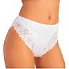 JADEA 6 Pezzi Slip Donna con Pizzo Art. 791 (6 Pezzi Bianco, 4)