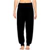SHADOW DANCE UK Pantaloni Harem Alibaba Pantaloni Super Morbidi Yoga Pilates Baggy Donna Caviglia Polsino Danza Palazzo Plus Size Stretch Casual Taglie 10-18, Nero , 44