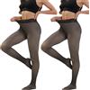 Merlvida Collant Felpati Donna Invernali - Taglie S-3XL | Calze Termiche Donna Effetto Trasparente | Leggings Termici in Pile Imbottito - Calzamaglia Termica Spessa e Calda