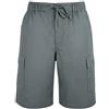 Siry Work Sea Barrier Bermuda Uomo Sport con TASCONI Art Marea (Grigio, L)