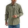 Wrangler Authentics Camicia Classica A Maniche Lunghe in Tessuto Camicia Button-Down Uomo (Pacco da 1)