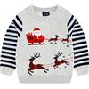 Fandecie Maglia Girocollo da Ragazzo Maglieria Sottogiacca a Maglia Maglione Invernale
