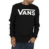 Vans Felpa Uomo Mn Classic Crew II, Nero (Nero-Bianco Y), L