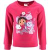 DREAMWORKS GABBY'S DOLLHOUSE Gabby's Dollhouse Felpa per Ragazze, Felpa con Design Gabdorable per Bambina, Regalo per Bambine, Taglie 3 a 6 Anni (IT, età, 6 Anni, Regular, Rosa)