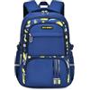 Amythe Zainetto Ragazzi, Zaino Scuola Elementare e Media Moda, Zaini per Bambino Casual Grande Capacità Borsa Laptop da 15.6 Impermeabile per Ragazzo 9-16 anni