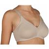 Selene, Reggiseno Donna in Cotone Traspirante, Senza Ferretto e Imbottitura, Collezione Blanca, Colore Terra, Taglia 7C
