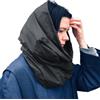 ZEPFJHE Cappello invernale da donna leggero in cotone piumino, sciarpa da ciclismo, per ragazze adolescenti, nero, Come descritta