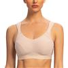 AGONVIN Sport-BH Extreme Control Reggiseno Donna Senza Ferretto Beige Pallido 6C