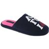 Generico de Fonseca Pantofole Ciabatte Estive Donna con Fodera in Cotone e Sottopiede Imbottito in Morbida Gommapiuma - MOD. Roma Top E W822 (Blu, 38/39)