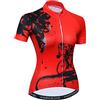 weimostar Maglia da Ciclismo a Maniche Corte da Donna