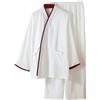 FANCYPUMPKIN Vestaglia da Uomo in Cotone in Stile Giapponese, Taglie Forti, Pigiama Kimono, Taglia M - P7