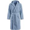 INTRECCI HOME Accappatoio Uomo e Donna, in Puro Cotone Jacquard 500 g, Taglia L, Morbidezza Extra, Avvolgente, con Cappuccio e Tasche, Elegante e Confortevole, Modello: Amelie