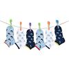 PETTI Artigiani Italiani - Calzini Bambino, 6 Paia di Calzini Corti Bambino, Calzini Bambino Corti Maschietto, Calzini Bambino Cotone Filo di Scozia, 100% Made in Italy