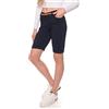 Kendindza Collection Kendindza Chino Bermuda Donna Al Ginocchio, Pantaloncini Eleganti