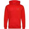 Lyle & Scott LYLE&SCOTT Lyle & Scott Brushed Back Hoodie Bright Red