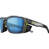 Julbo Shield Occhiali da Sole Unisex Adulto, Black/Yellow Fluo Capsule Ocean Master, L
