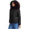 MARIKOO Giacca invernale da donna (XS-6XL) - Giacca trapuntata, colletto imbottito alto, peso ridotto, giacca calda da donna - N025, Nero , M