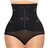 KUMAYES Guaina Body Contenitivo Modellante Mutande Donna Pancia Piatta Vita Alta Intimo Slip Dimagrante Invisibile Contenitive Senza Cuciture