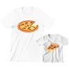 Incidiamo Coppia t-Shirt Magliette Padre Figlio Regalo Festa del papà Personalizzabile Idea Regalo papà Neonato Divertenti Nato per tifare [Nome Squadra] con Mio Figlio papà