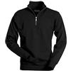 ATELIER DEL RICAMO Felpa Uomo A Mezza Zip Miami Payper-XXL-Nero