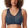 DELIMIRA Donna Reggiseno Aperto Davanti Racerback Sargassi 4D