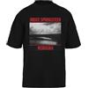 Kwantees Nebraska Album Cover Black T-Shirt Unisex Nera Larga T-Shirt Oversize