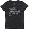 3stylershop T-Shirt Donna Carrie, Samantha, Charlotte, Miranda & Me - Bradshaw New York Manhattan Shirt