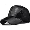 QQY Berretto da Baseball Sun Hat, Strass Paillettes cap, Berretti Regolabili in Rete Cappello da Baseball per Le Donne Uomini