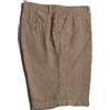 La Primula Verde Bermuda Pantalone Corto da Uomo in Puro Lino, Tinta Unita al Filo, Elegante, dalla S alla 3XL, in 5 colorazioni, Bianco, Blu, Verde, Beige e Rosso (56 XXXL IT Uomo, Beige)