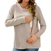 Zidoley Maglia Allattamento Donna,Vestiti Allattamento Donna con Cerniera Invisibile,Abbigliamento Premaman Ampio,l'Abbigliamento Casual Premaman