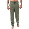Fruit of the Loom Schlafanzughose, Jersey-Strick, Erweiterte Größen, 1 & 2 Packungen Pantalone del Pigiama, Verde Scuro, XXL Uomo