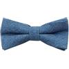 DB Dickie Bow Papillon elasticizzato per bambini e ragazzi, in misto cotone (pavone blu ottano), adatto per abbigliamento formale, matrimoni, feste, abiti da pageboy