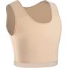XUJI Binder Transgender FTM Elastico Compression Bra Pullover Tank Top (K, 2XL)