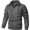Generic Giacca Uomo Slim Invernale Giacca con Spalline Uomo Giacca di Jeans con Cintura Gilet in Lana da Uomo Giubbotti Invernali Pelle Uomo Cardigan con Pelo Giacche Pesanti Uomo Cappotto Cammello